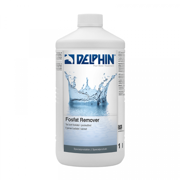 Fosfat Remover, 1ltr i gruppen Pool / Poolvård / Poolkemikalier / Delphin Pool hos Vattenbutiken (0918001DSE)