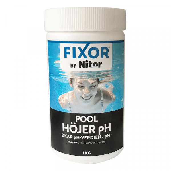 Höjer pH, 1kg i gruppen Pool / Poolvård / Poolkemikalier / Nitor Pool hos Vattenbutiken (AC226713)