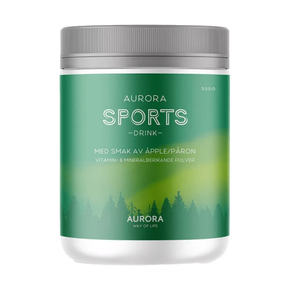 Aurora Sports Drink Äpple/Päron, 500g i gruppen Simning / Simutrustning / Övrigt hos Vattenbutiken (AO-P103-2)