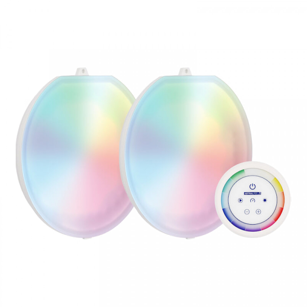LumiPlus Flexi Plug & Play RGB, 2-pack i gruppen Pool / Inbyggnadsdetaljer / Belysning / Belysning ABS hos Vattenbutiken (FL-76581M)