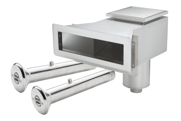 Paket Ingjutningsdetaljer Classic Wide Rostfritt Paket Ingjutningsdetaljer Classic Wide Rostfritt