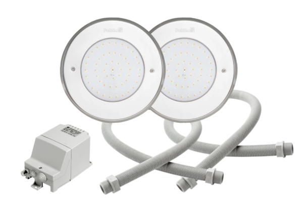 Classic Belysningspaket RGB LED, 2-pack i gruppen Pool / Inbyggnadsdetaljer / Belysning / Belysning Rostfritt hos Vattenbutiken (P34910-2)