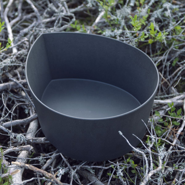 Tvättfat för Bastu i Svart Biokomposit i gruppen Bastu / Bastutillbehör / Basturedskap hos Vattenbutiken (TA-626181)