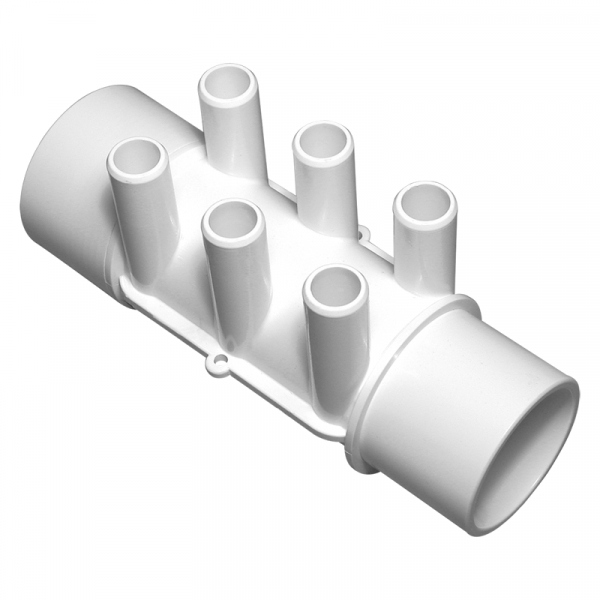  Spa PVC Grenrör 2-tum med 6st utlopp 