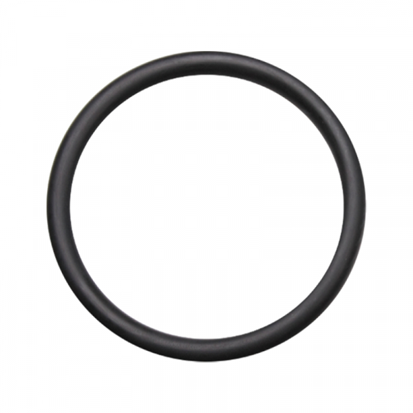 O-ringen mot en vit bakgrund