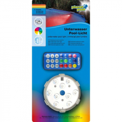 LED Magnetisk Undervattensbelysning RGB, med fjärrkontroll