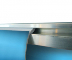 Snäpp-in-lister till Poolliner, Aluminium - Paket med hemleverans