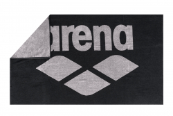 Arena Pool Soft Handduk - Svart/Grå