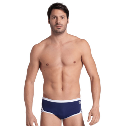 Badbyxor Icons Swim Shorts, Navy/Vit Logga, 28 Badbyxor Icons Swim Shorts, Navy/Vit Logga, 28
