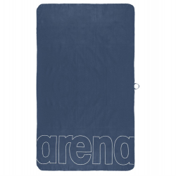 Arena Smart Plus Poolhandduk - Navy/Vit