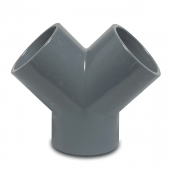 PVC Y-Kopplingar i gruppen Pool / Rör, Slang, & Kopplingar / PVC hos Vattenbutiken (BN-0101490-r)