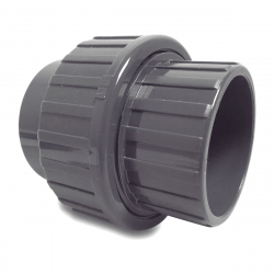 PVC Unionskoppling Ø40mm x Ø40mm lim