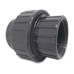 PVC Unionskoppling Ø50mm lim x 1½" inv. gänga