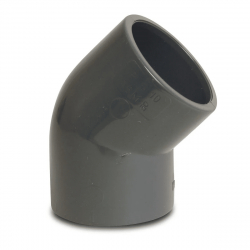 PVC 45° Kopplingar i gruppen Pool / Rör, Slang, & Kopplingar / PVC hos Vattenbutiken (BN-0110133-r)
