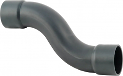 PVC S-Koppling 50mm 10 Bar