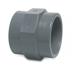 PVC Nippel Ø50mm lim x 1½" inv. gänga