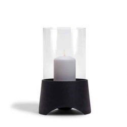 Ljuslykta i Svart Gjutjärn