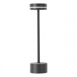 Uppladdningsbar LED Lampa, Svart