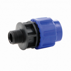 PEM Rak Ø50mm x 1½" utv. gänga