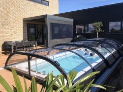 Pooltak Nova Comfort 3 x 6 m - Antracit