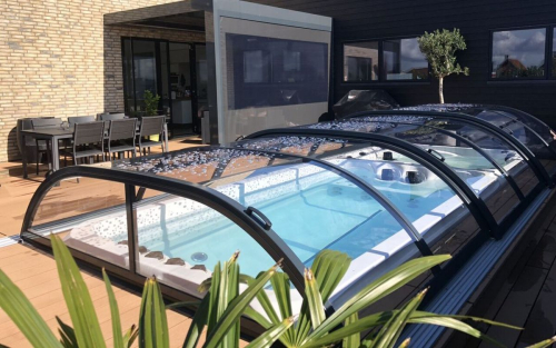 Pooltak Nova Comfort Standard 3 x 6 m - Antracit
