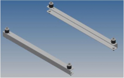 ZP adapterprofil för Pahléns stativ till luftvärmepumpar