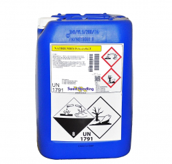 Flytande Klor, natriumhypoklorit 12,5%, 30kg, end. för köp i butik