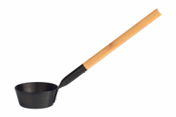 Bastuskopa i Svart Aluminium