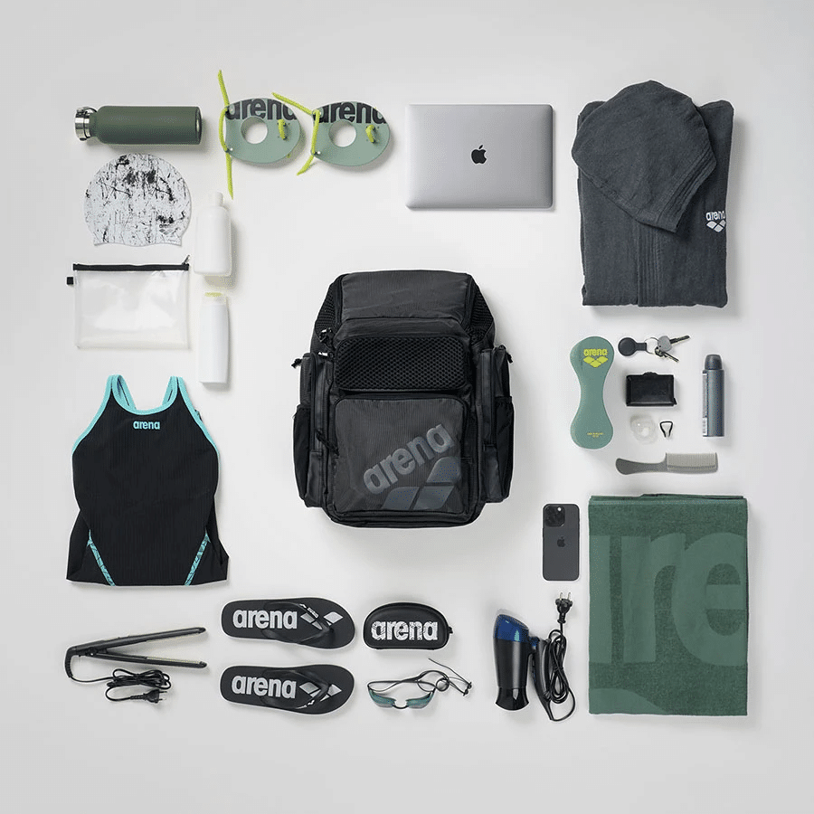 Arena Go med allt som får plats i den