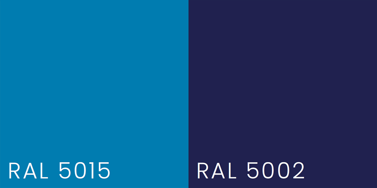 RAL 5015 & 5002