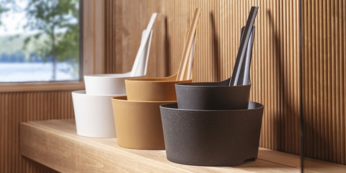 Alla produkter ur Pisara kollektionen bredvid varandra