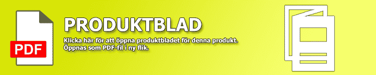 Produktblad för denna produkt