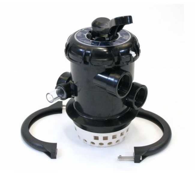 Toppventil till Clear Pool Sandfilter, 6-vägs med Röranslutningar