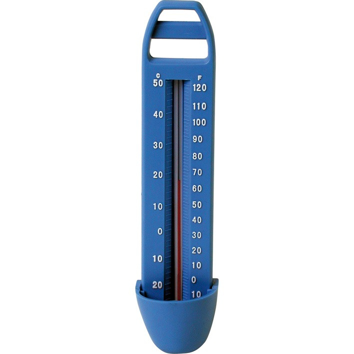 Sjunkande Termometer, Blå Plast