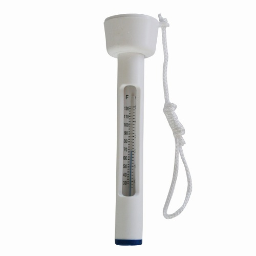 Flytande Termometer, Vit Plast