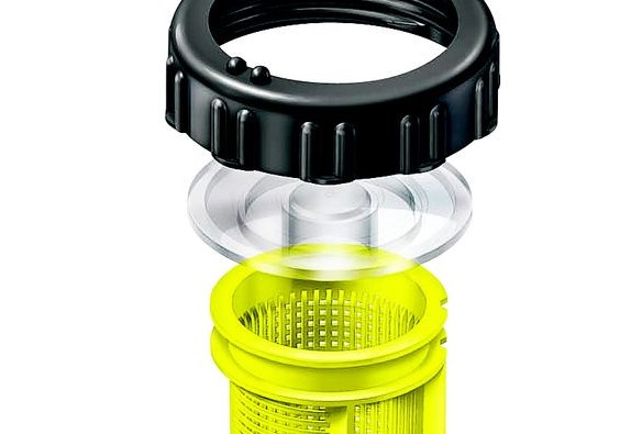 Endast det genomskinliga plastlocket ingår