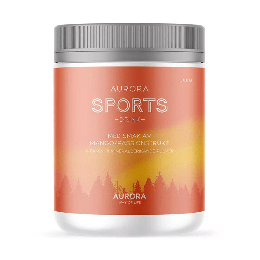 Aurora Sports Drink Mango/Passionsfrukt, 500g