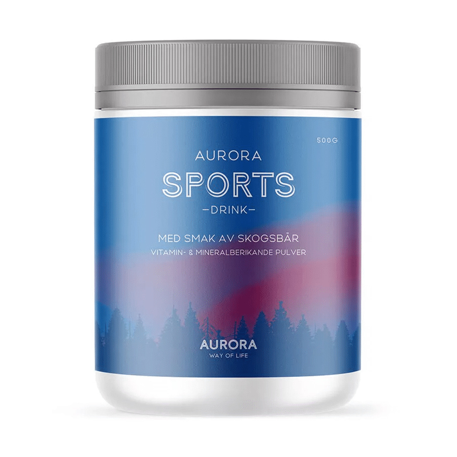 Aurora Sports Drink Skogsbär, 500g