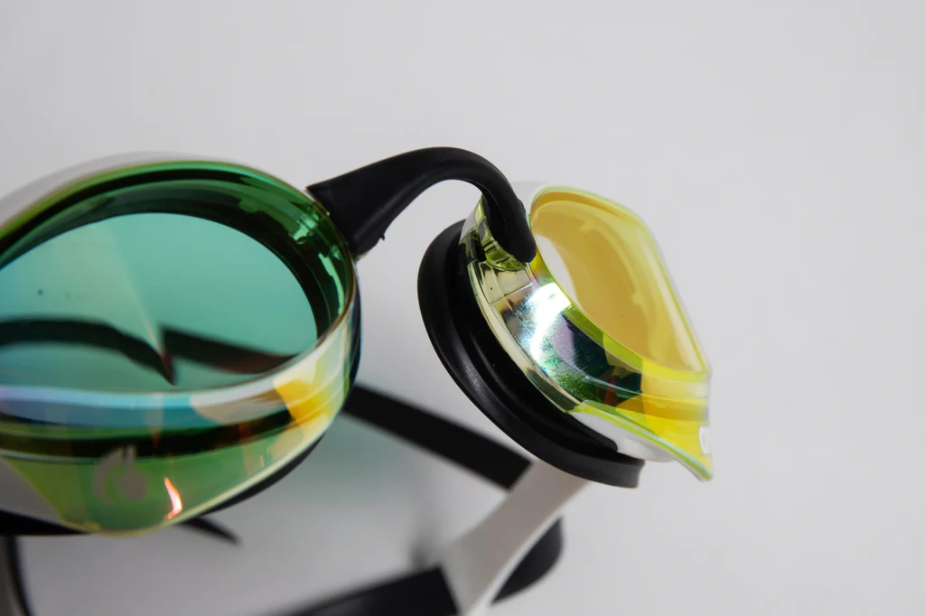 Närbild på linserna