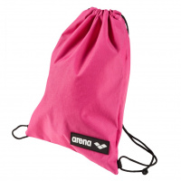 Swimbag Team, Rosa Väskan med toppen stängd sedd snett framifrån