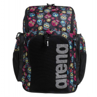 Ryggsäck Team 45L - Allover Crazy Skulls Väskan sedd rakt framifrån