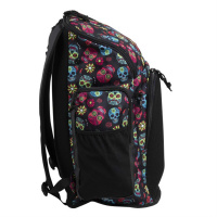 Ryggsäck Team 45L - Allover Crazy Skulls Väskan sedd från sidan