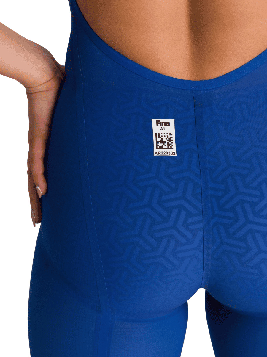 Närbild på baddräktens baksida