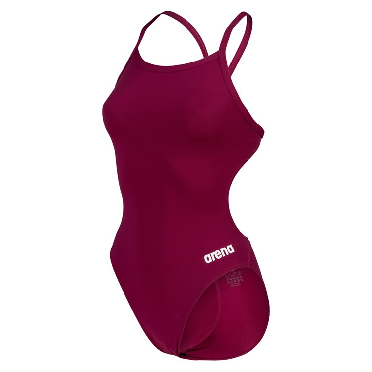 Baddräkten snett framifrån