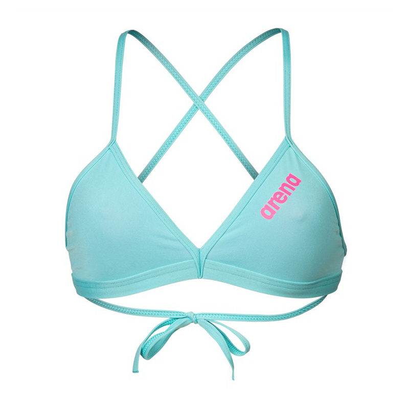 Bikinitoppen sedd framifrån