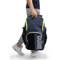 Ryggsäck Spiky III Allover 45L - Marinblå/Neon Gul Ryggsäck Spiky III Allover 45L - Marinblå/Neon Gul