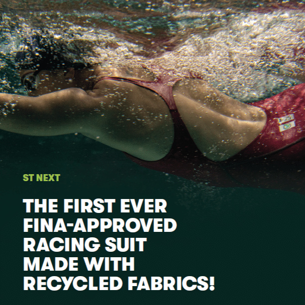 St Next är tillverkad av återvunnet material