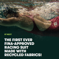 St Next är tillverkad av återvunnet material