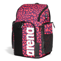 Ryggsäck Spiky III Allover 45L - Violet Geranium Väskan sedd snett framifrån