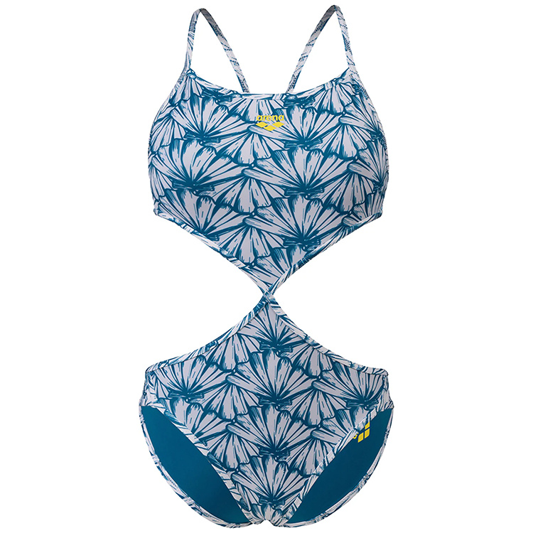 Baddräkten rakt framifrån